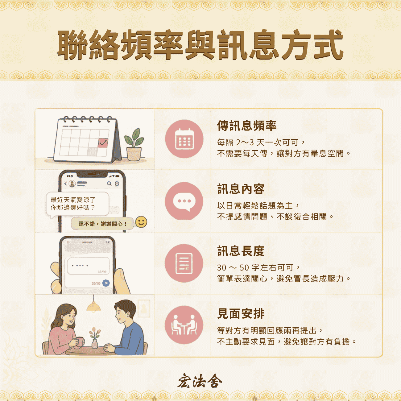 做完情降後怎麼跟對方互動?一次了解情降後互動節奏、常見錯誤與禁忌 1 情降後互動與相處的正確節奏