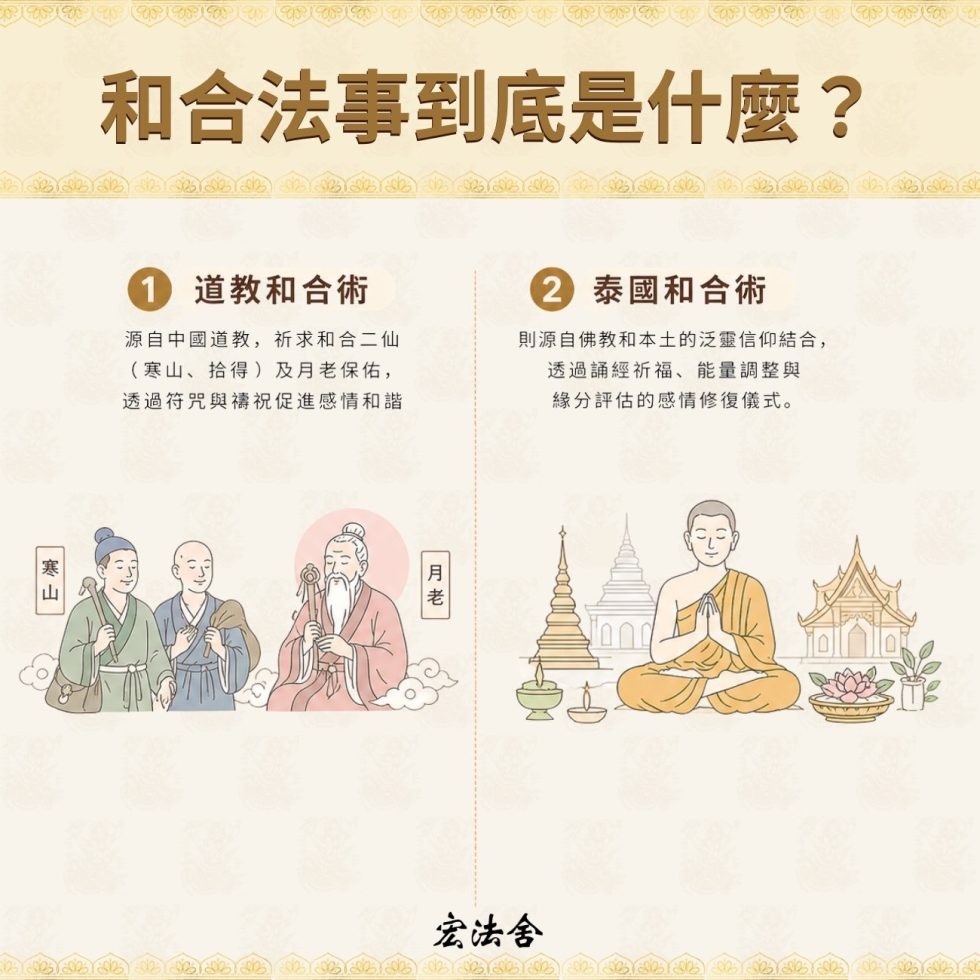 泰國和合術是什麼?4個關鍵認識和合法事,助你找到修復出路