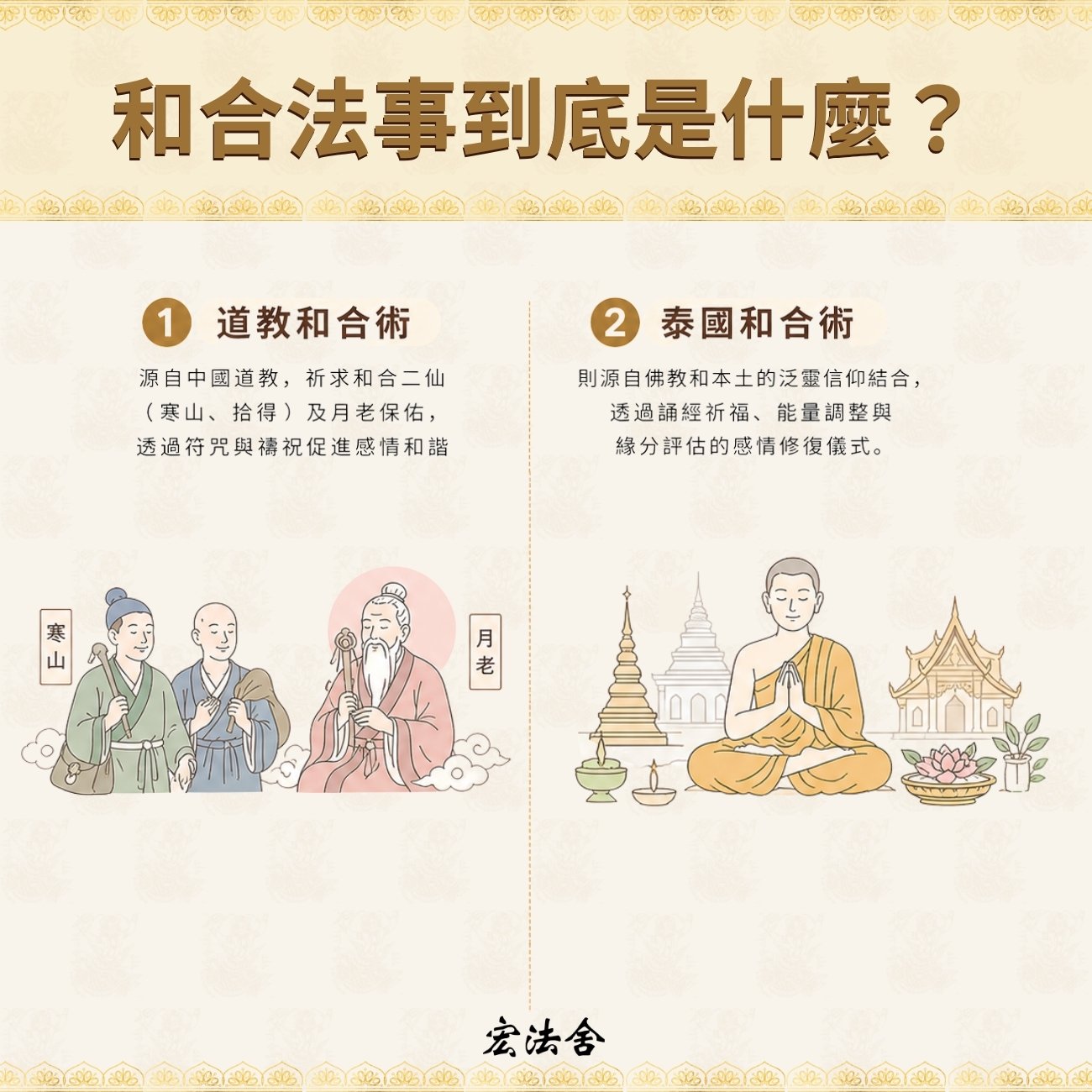 和合法事到底是什麼？