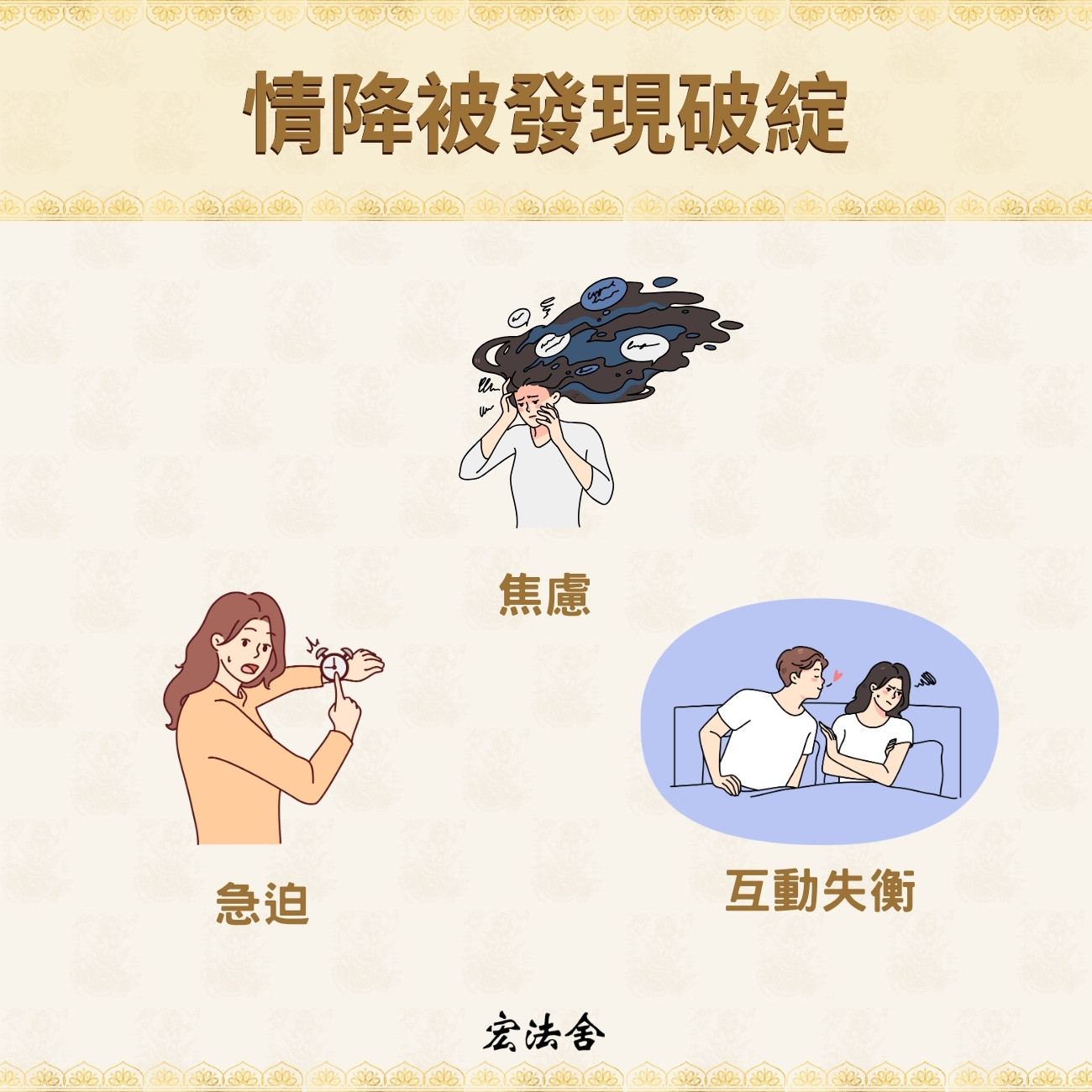 情降被發現破綻